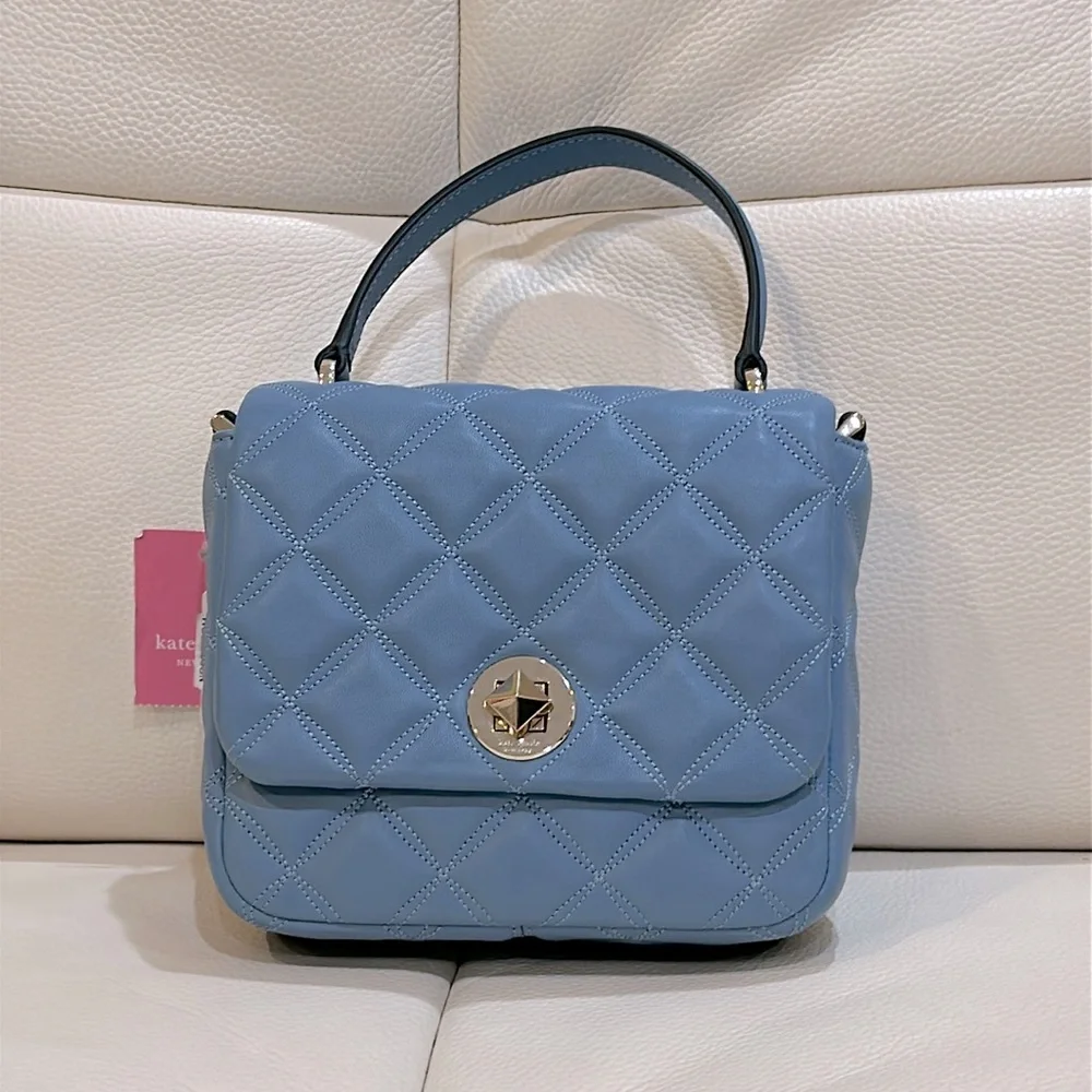Kate Spade New York Natalia Quilted Square Crossbody Bag NWT